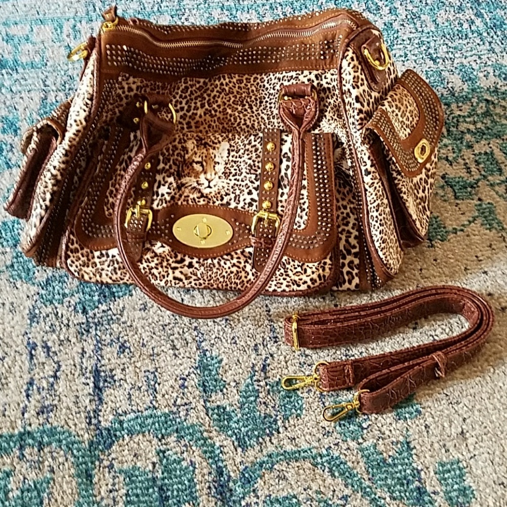 Extra large Animal Print Purse from Florida